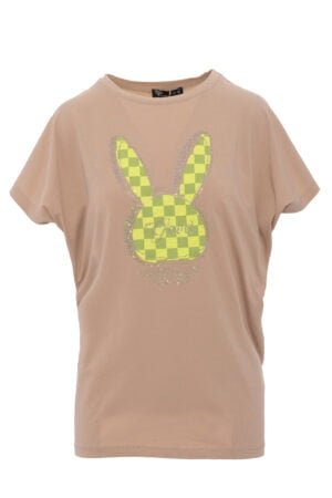 KOSZULKA BEŻOWA Z KRÓLICZKIEM