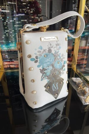 TOREBKA NIEBIESKA RÓŻA - POLSKI PRODUCENT MASSIMO CONTTI