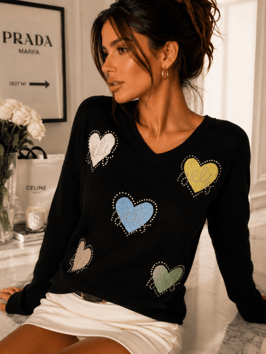 bluzki-closbie-czarna-bluzka-w-serca-113 bluzki-closbie-czarna-bluzka-w-serca-113